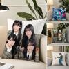 S-Sakurazaka46 Cushion Cover Fabric Soft Furnishing,Pillowcase, Cushion Cover, Sofa Pillow, Home Decoration