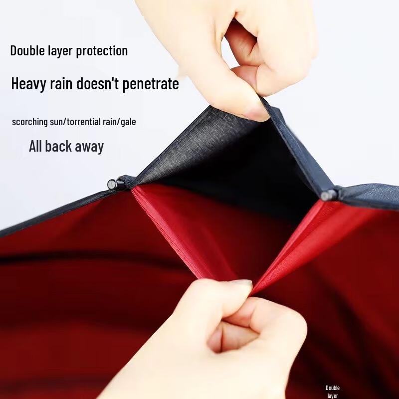 Pellaim 24-Rib Windproof Business Straight Umbrella
