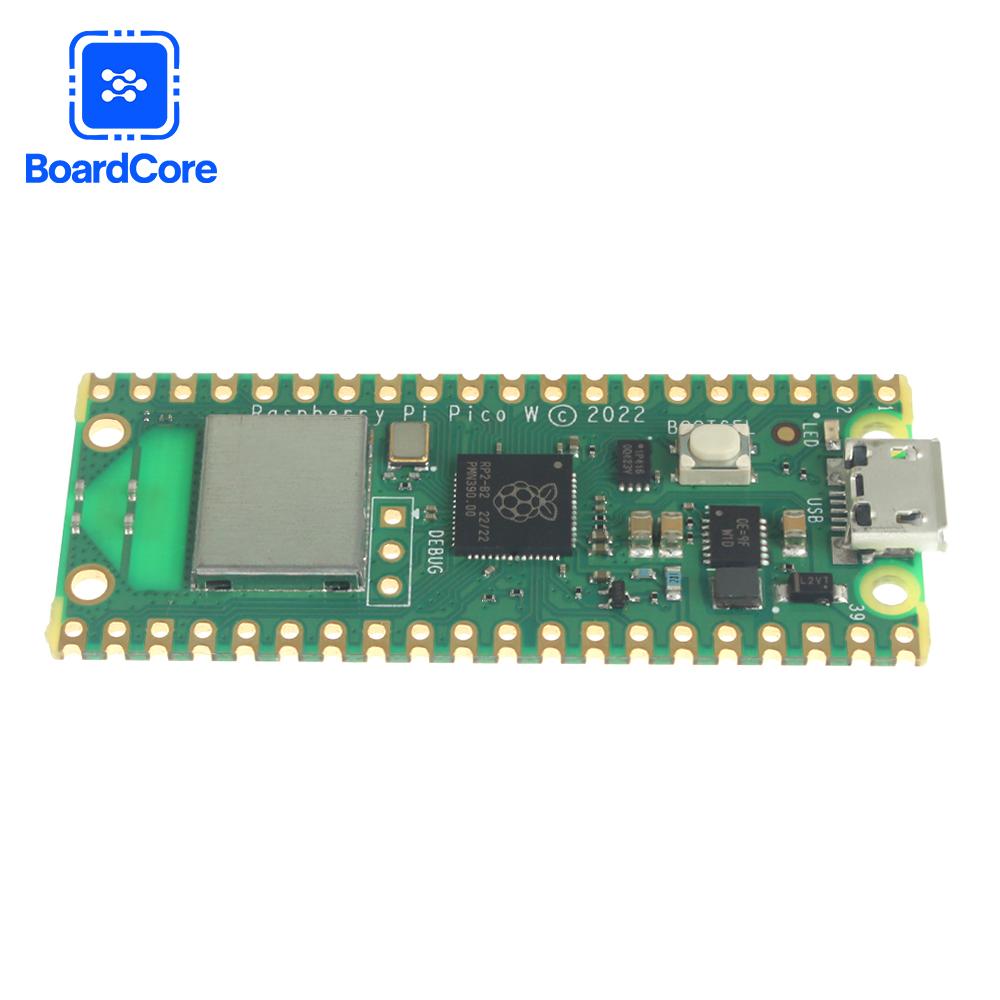 RP2040 Raspberry Pi Pico W microcontroller Development Board Dual Core Wireless Wifi Programming MICRO USB