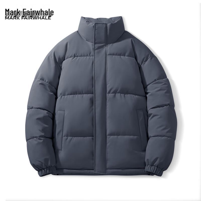 

Mark Hua Fei Men s Stand Collar Padded Winter Jacket XL