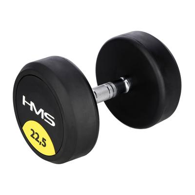 Rubber-coated Dumbbell 22.5 Kg HG PRO HMS