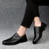 Fashion 2024 New Arrival Lace-Up Upscale Elegantes Formal Footwear Male Shoes School Casual Leather Slip on Bureau Dressing Shoes Man