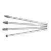 4Pcs Extended Carbide Rotating Burr Set 14in Shank Tungsten Steel HRC70 Grinding Head Porting