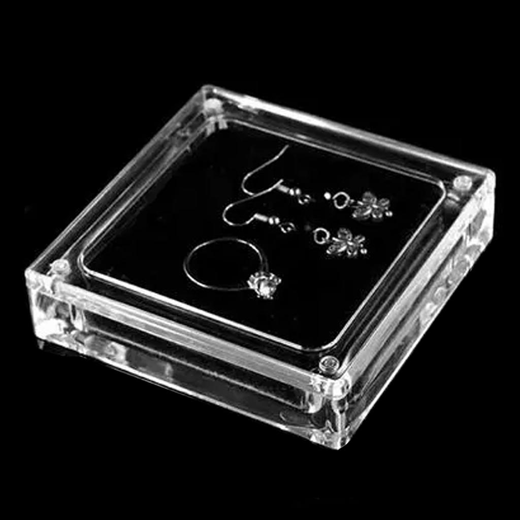 Brand New Jewelry Display Box Gem Box Diamond Display Stand Plastic Stylish Versatile Storage Case Acrylic Display Stand