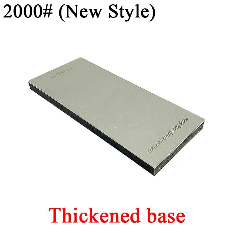 Thickened Non-slip Base Diamond Stone Kitchen Knife Sharpening System Tool 15 Degree Sharpener Whetstone Leather Polishing