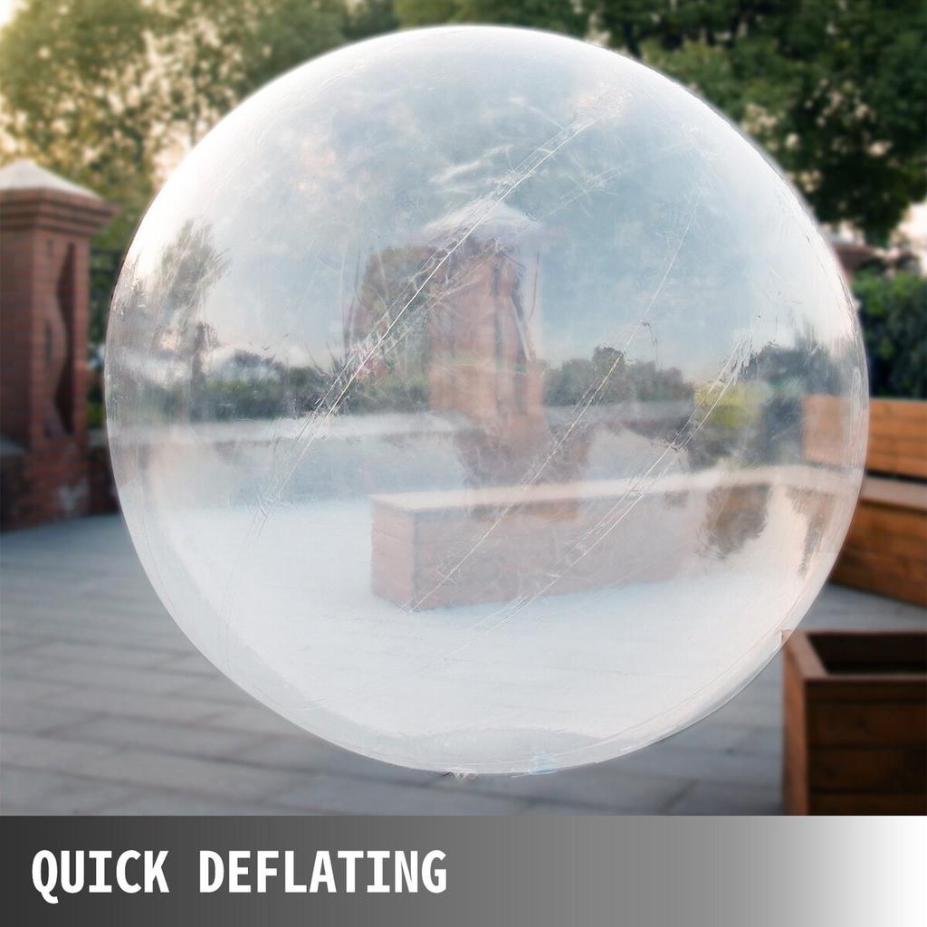 Vevor 2m Wasserlaufball aufblasbar PVC Schwimm Zorb Ball Wasserdicht