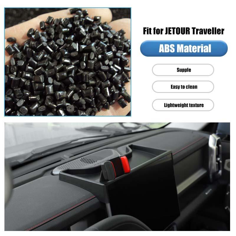 Car Center Console Phone Holder Storage Box Bracket GPS Stand Fit For  Jetour Traveler 2023 Up Shanhai T2 2024 Up Car Interior Accessories