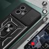Husă Armură cu Suport pentru Telefon Nothing CMF 2 Pro, Acoperire Protecție Obiectiv cu Inel, Suport Magnetic, Coque Fundas Capa