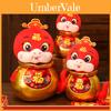 Exquisite 2025 Snake Year Plush Toy Adorable Lucky Snake For Chinese Zodiac Celebrations