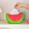 Niedliche Wassermelonenförmige Taschentuchbox Desktop-Ornamente