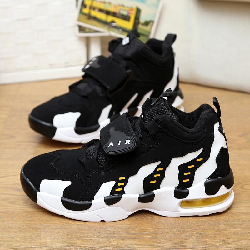 Outdoor Men Air Cushion Sport Shoes Chunky Sneakers for Women Gym Shoes Boys Basketball Shoes Couple Sneakers Running Shoe