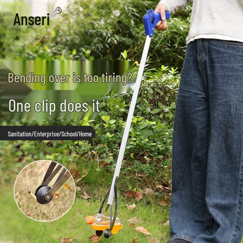 Ancell Commercial Aluminum Alloy Straight Rod Trash Grabber