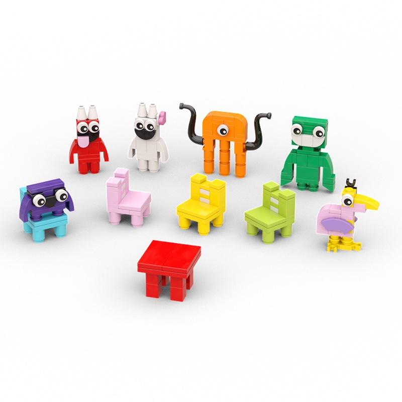 Banban Ganten Of Horror Game Building Blocks Childrens Educational Set Toys