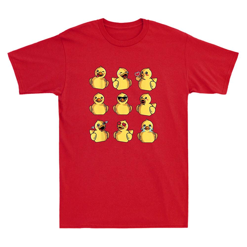 Rubber Ducky Shirt Funny Duck Bath Toy Meme Vintage Unisexs Short Sleeve Tshirt