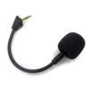 Replacement Game Mic 3.5mm Microphone Mic for HyperX Cloud-Alpha S Gaming Headset Noise Cancelling Mic Foam Cover