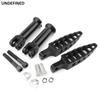 Passenger Footpeg Softail Foot Pegs Rest Support Kit for Harley Fat Boy Breakout Fat Bob 114 Street Bob FXBB Sport Glide 18-