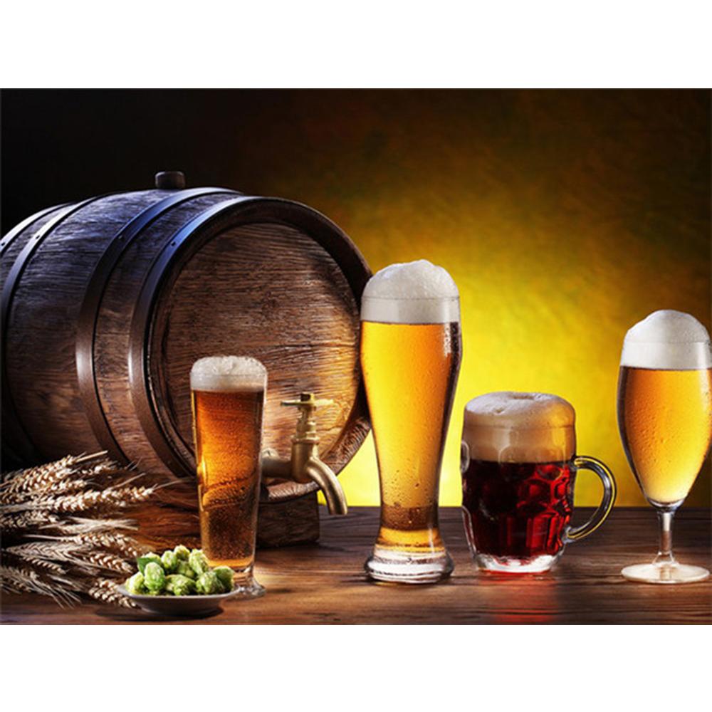 Diamant-Stickerei, Garten, voller quadratischer Bohrer, Kreuzstich, Diamant-Malerei, Landschaft, Vogel, Bild von Strass-Wandkunst