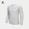 KELME Spring Cotton-Feel Quick-Dry Long Sleeve Sports T-Shirt Running Football Training Long Sleeve Sportswear Agate