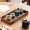 Home Office Tea Cup Gift Box Set Exquisite Jiangshan Cup Tea Set Single Cup Tasting Tea  Festival Japanese Style