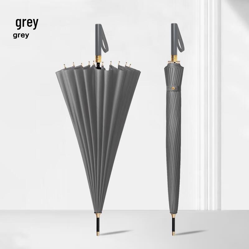

Automatic Windproof 16-Rib Long Handle Umbrella