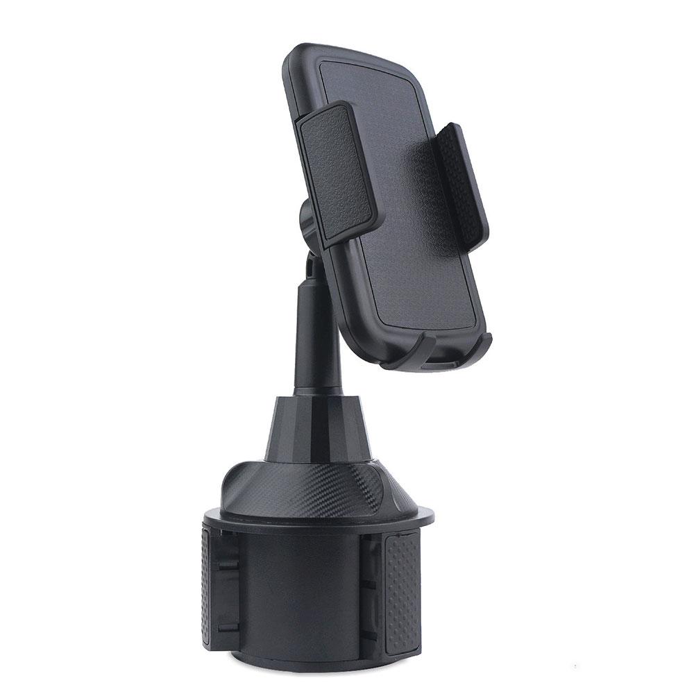 

Car Cup Holder Phone Mount Adjustable SUV Truck Automobile Cup Holder Mobile Phone Cradle for Phone 12 Pro чёрный