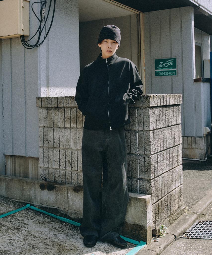 XERO Corduroy Over Curved Pants [Charcoal]
