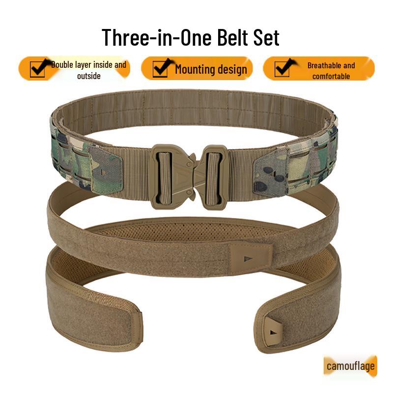 Тактический Пояс-Комплект MOLLE с Лазерной Резкой