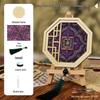 DIY Mother's Day Brocade Magnet Kit - Chinese Style Craft for Team Building
