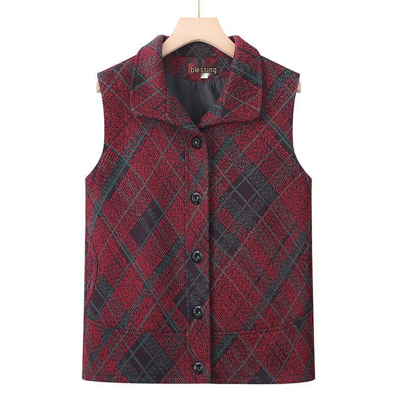 

Women s Spring and Autumn Vest - Grandma s Shoulder Cape and Top 2XL (recommended 105-125 lbs)