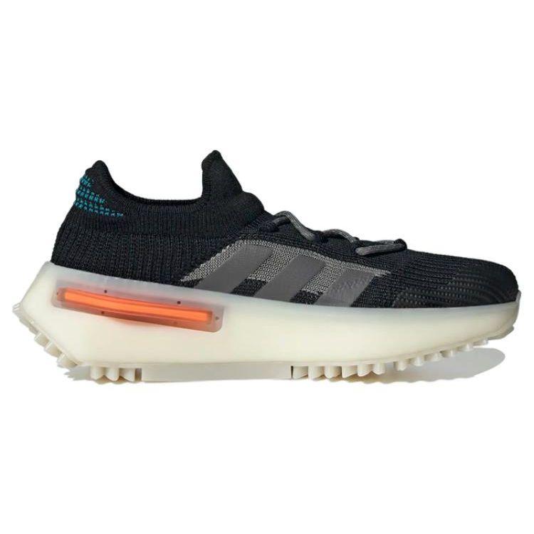 Adidas NMD_S1 Svart Teal Oransje Unisex Sneakers Core-Black Grey-Five Off-White FZ5706