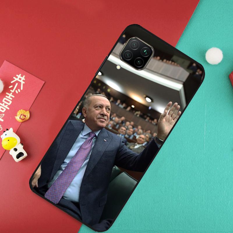 President Turkiet Recep Tayyip Erdogan För Huawei Nova 11 Pro 9 10 SE 7i 8i 11i 12i Y73 Y72 Y61 Y91 Y90 Y70 Y60 P30 P40 Lite Fodral