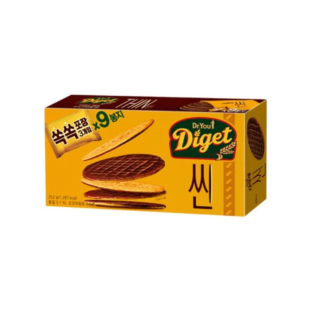 Orion Digestive Thin Biscuit 252g – Korean Snack
