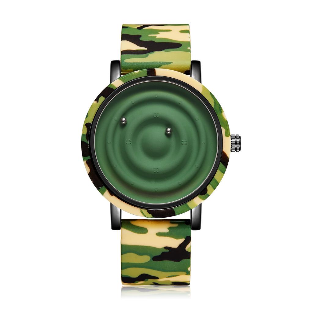 Orologio da Polso in Silicone alla Moda per Uomo e Donna Nuovo Concetto Personalità Tendenza Creativa Orologio con Sfera Galleggiante