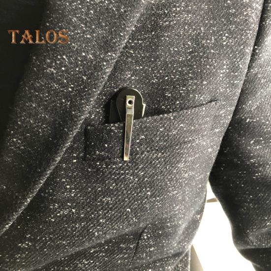 Zusammenklappbarer Schnurrbartkamm, tragbarer Bartkamm, feine Zähne, Taschenkamm aus Kunststoff, antistatisch, für unterwegs, Mini-Männer, Schnurrbart-Styling, Pflegekamm