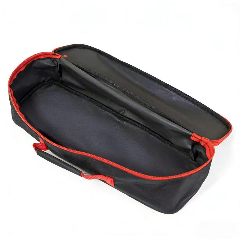 1pc Tool Pouch With Zipper Tool Bag For Screw Plier Wrench Screwdriver Mechanic Car Vacuum Hand Power Tool Storage Organizer