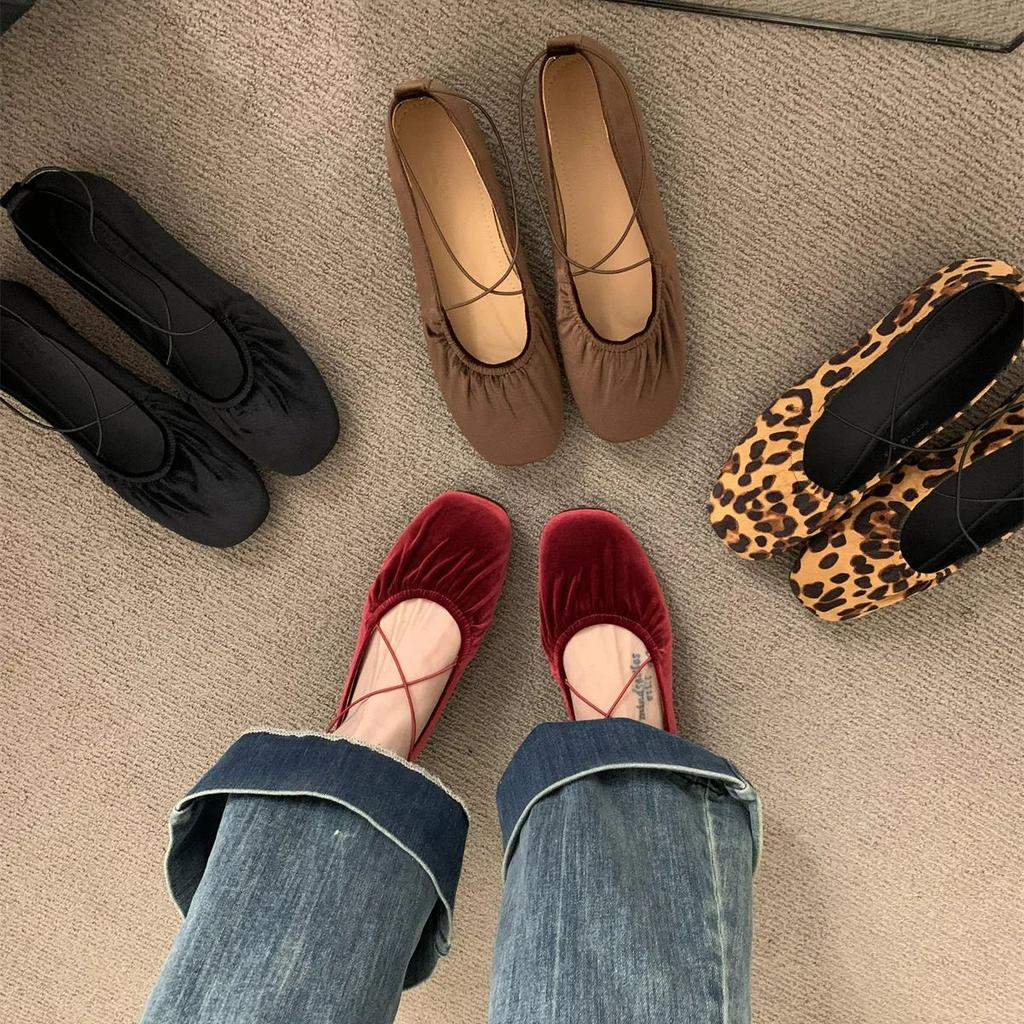 Fashion Bailamos Women Flats Brand Designer Mary Janes Shoes Woman Round Toe Japanned Leather Flats Vintage Narrow Band Loafers Mujer