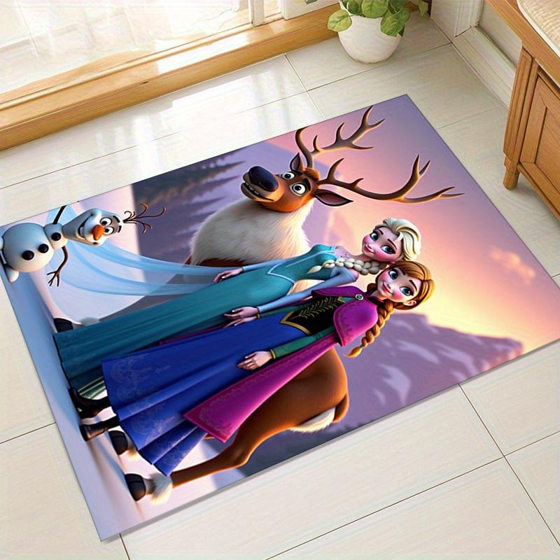 1pc. Elsa & Anna Frozen Themed Home Office Chair Rug Outdoor Carpet Gift Setz041107 60cm by 90cm