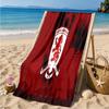 Asciugamano da Spiaggia con Stemma del Middlesbrough Football Club, Asciugamano da Spiaggia in Microfibra, Leggero e Asciugatura Rapida, per Viaggi Estivi, Piscina, Regalo di Compleanno per Fan