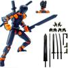 Dummy 13 Action Figure Assemble Well Titan Multi-articular Robot 3D Printer Movable Stress Relief Decompression Birthday Gift