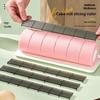 4Pcs Cake Cutting Scale Roll Ruler Uniform Division Molds Pastries Bakings Kitchen Dessert Biscuit Cake Roll Ruler Making Tool
