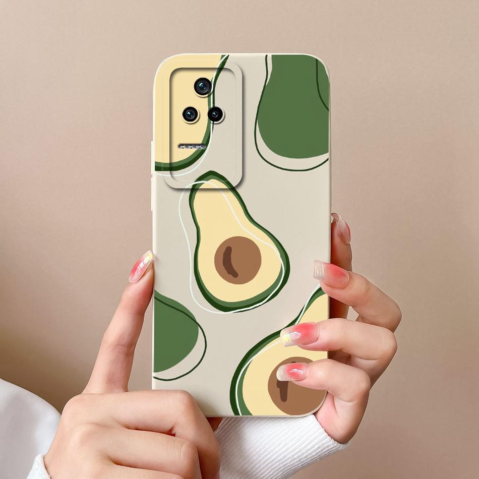 Cute Case For Poco F4 GT Global Version Soft Smooth Liquid Silicone Full Coverage Anti Choc Phone Bumper For Xiaomi Poco F4GT