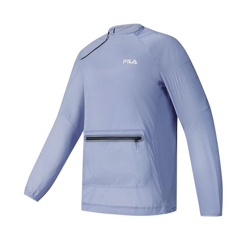 New FILA CYCLING SS25 Sweatshirt Women's Galactic Light Purple PR A11W528702F-PR