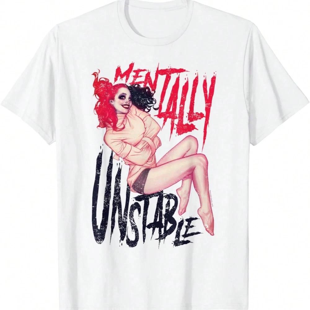 LOVE Personality Harley Quinn Inmate TShirt Unisex9 S