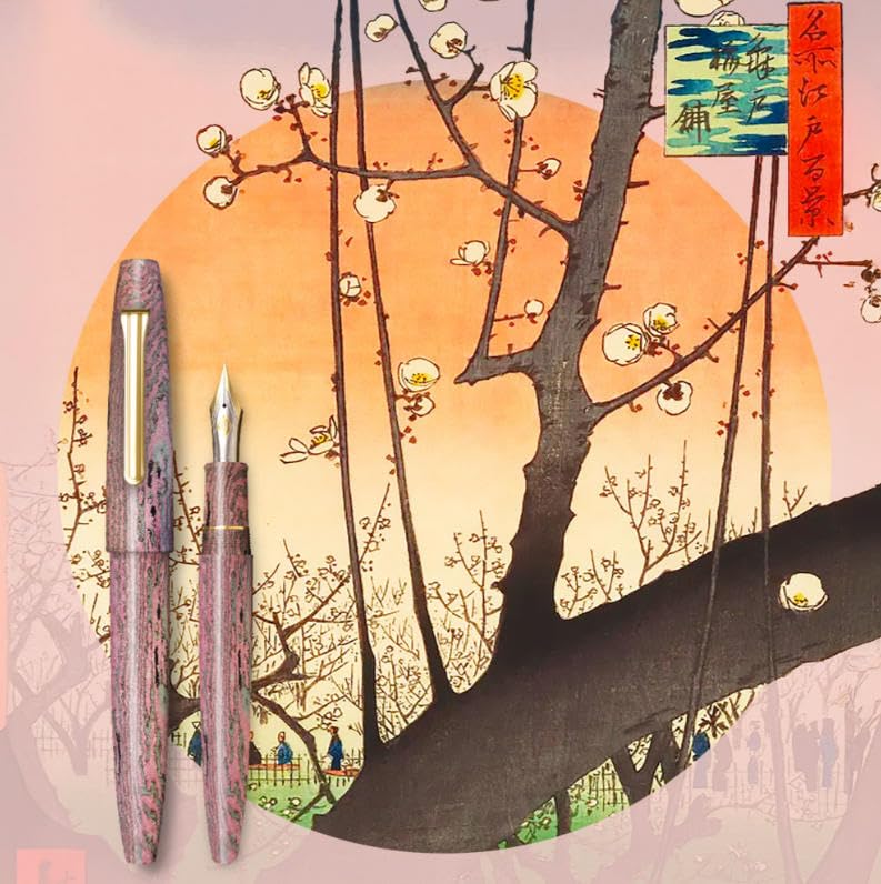 Sailor Naginata Togi Ebonite Fountain 21K Gold Made In Medium Pen, Umezaki, Nib, Japan, Nib, 10-1814-431