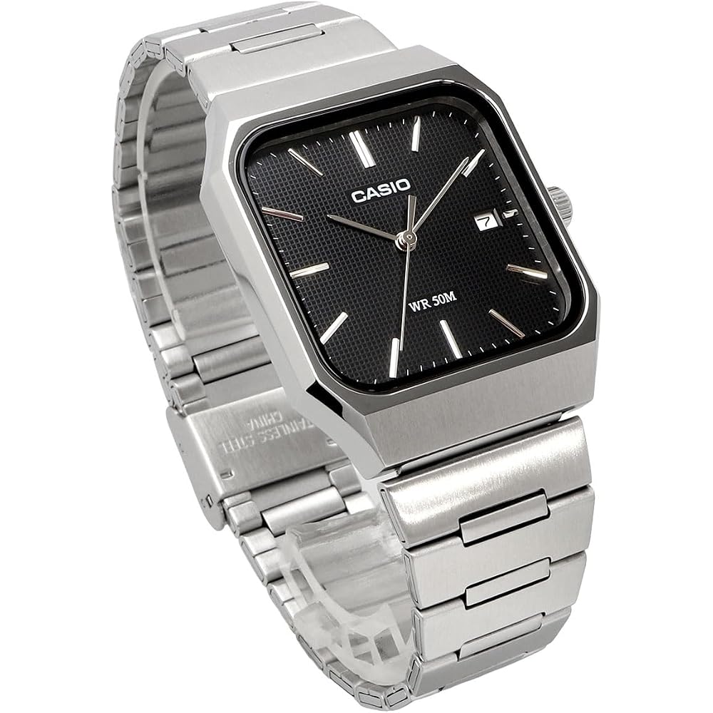 Casio CASIO Standard Analog Quartz Men's Watch MTP-B185D-1AV Black (Overseas Model) [Parallel Import]