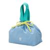 CB Japan GOMOG Drawstring Lunch 3L Machine Insulated Lunch Tote Bag Bag, Blue, Capacity, Washable,