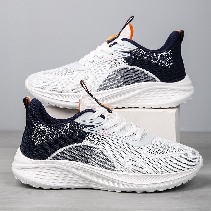 Shoes, sports shoes, new autumn mesh breathable soft-soled running shoes, ultra-light shock-absorbing running shoes