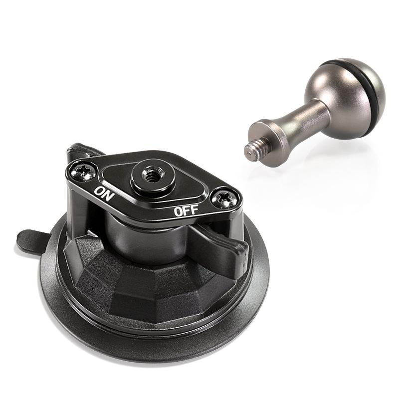 LANPARTE SC-B2 Saugfußbasis mit Kugel für Fahrzeugwindschutzscheiben