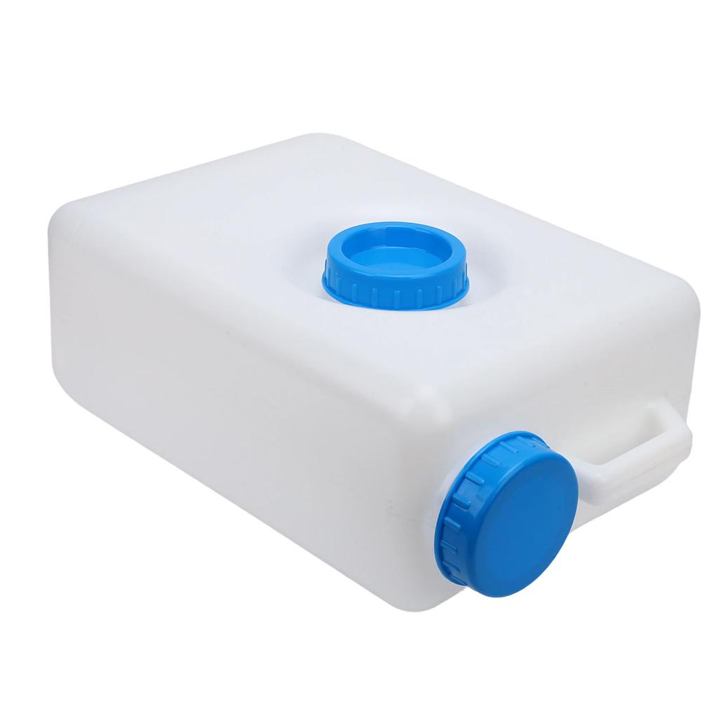 5 Gallon RV Water Storage Tank 18L LLDPE 6.69x11.41x17.71in Portable Water Holding Container for Trailers Boats Yachts