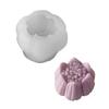 DIY Crafts and Handmade Soap Making Mold Flexible Flower Shape Candle Silicone Molds For DIY Crafts And Home Decoration